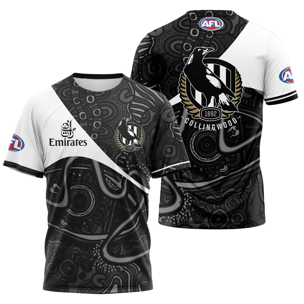 Collingwood Magpies combo Hawaiian