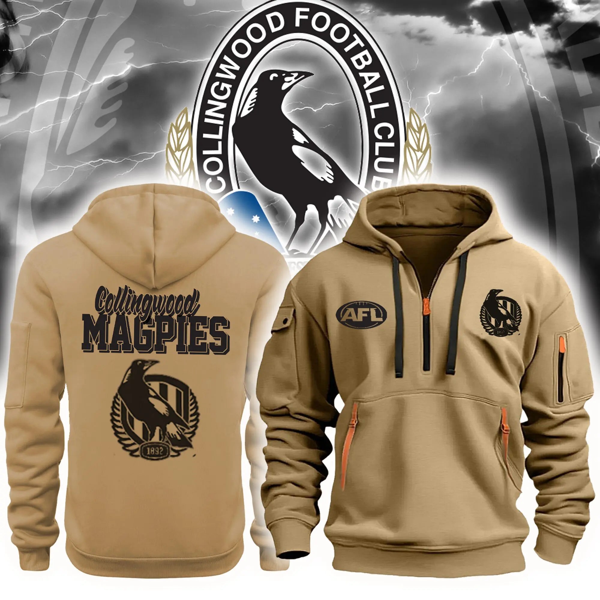 Collingwood Mapies hoodie H115